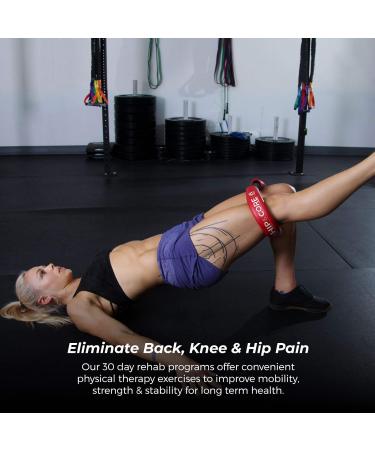 Crossover Symmetry Hip & Core System - Loop Resistance Bands for Strengthening Legs Hips and Glutes | Online Training Guide Included - Buy Online on GoSupps.com