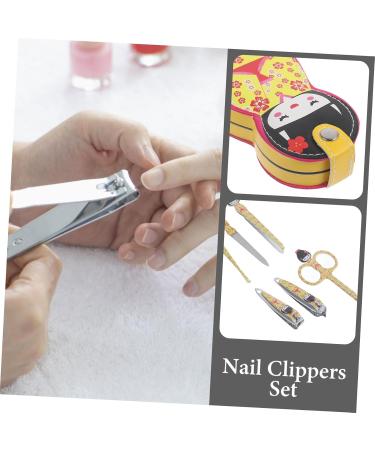 DOITOOL 2 Sets Nail Scissors Set Nail Tools for Nail Art Nail Clipper Manicure Tools Kit Doll Travel Nail Kit Nails Kits Nail Trimmer Nail Kit Care Carbon Steel Japan - Buy Online on GoSupps.com