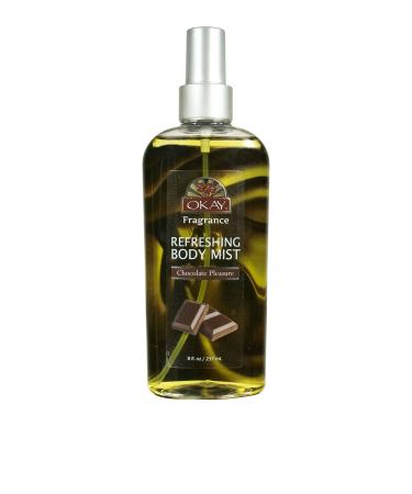OKAY CHOCOLATE PLEASURE REFRESHING BODY MIST 8oz / 237ml