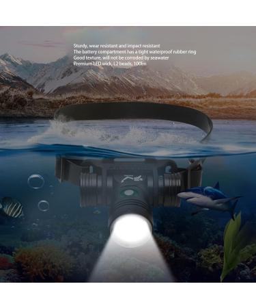High-Performance Waterproof Diving Light - 10W 1000LM Aluminum Alloy Flashlight with IPX68 Rating & 5 Modes for Underwater Fishing & Cave Exploration - Buy Online on GoSupps.com