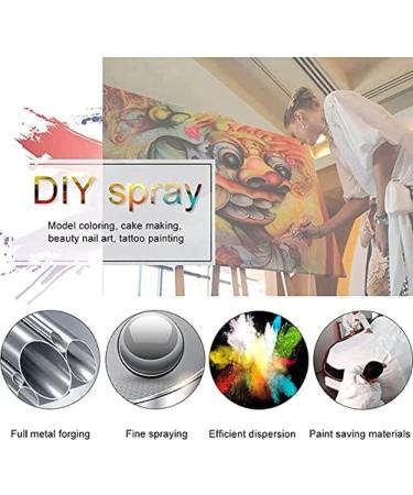 Portable Cordless Airbrush Compressor Kit for Makeup Art Paint Nail Beauty Cake Decoration Tattoos Model Artist - Buy Online on GoSupps.com