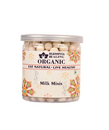 Blessfull Healing Organic Milk Minis 300 Gram Airtight Container (Packing May Vary)
