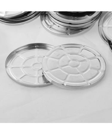 Buy MSEMIS 30-Piece Metal Sticker & Empty Aluminum Palette Set - Perfect for Eyeshadow & Makeup Organization - International Shipping Available - Buy Online on GoSupps.com