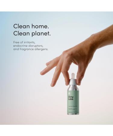 Dirty Labs Signature Scent Laundry Fragrance Oil Magnolia Bergamot & Cedar Blend | 80mL Hypoallergenic Scent Booster with Glass Dropper - Buy Online on GoSupps.com