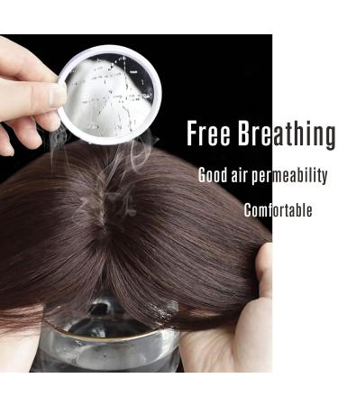 STfantasy Men's Blonde Short Straight Wig - Two-tone Layered Wig for Cosplay & Costume || Natural Dark Brown Highlights - Buy Online on GoSupps.com