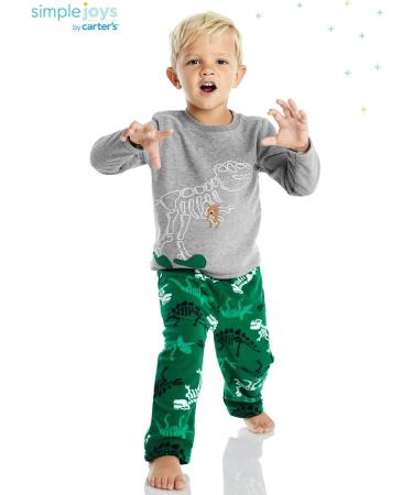 Simple Joys by Carter's Boys' Dinosaur Pajama Set - Size 2 Years - Buy Online on GoSupps.com