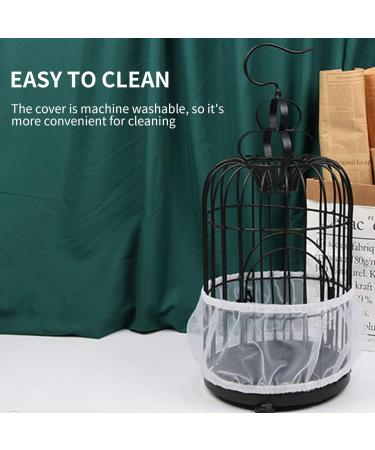 Shop Providethebest Mesh Receptor Seed Guard for Birds - Easy-Clean Parrot Cage Shade Cover - Buy Online on GoSupps.com