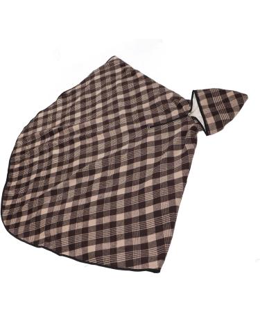 Hooded Blanket Shawl Lightweight Wheelchair Blanket Double Layer Half Blanket Semi-Recumbent Softness for Home Use - Buy Online on GoSupps.com