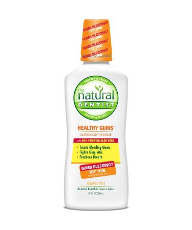 The Natural Dentist Daily Healthy Gums Antigingivitis Rinse Orange Zest 16.90 oz (Pack of 5)
