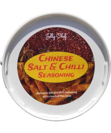 Chinese Salt And Chilli Pepper Seasoning Red Chips Takeaway Salt - 1.7kg Bucket! - Buy Online on GoSupps.com