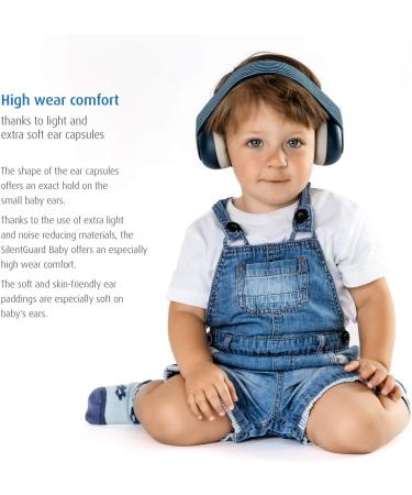 REER BABILY - Soft Baby Hearing Protection - Silentguard - Blue - Ideal for Infants - 1 Pack - Buy Online on GoSupps.com