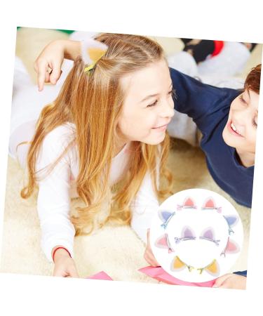 minkissy 20 Pairs Children's Hairpin Cat Ears Plush Ear Hair Clips Furry Ear Hair Clips Ears Hair Clip Little Girl Hair Clips Barrettes for Girls Kids Hairpins Baby Bangs Fabric Kitten - Buy Online on GoSupps.com