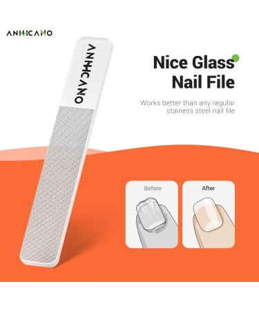 Professional Nail Clippers Set with Glass Nail File - Ultra Sharp Fingernail & Toenail Cutter for Men & Women (Black) - International Shipping Available - Buy Online on GoSupps.com