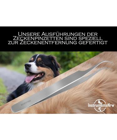 Professional Tick Tweezers & Removers | Tick Pliers Grippers and Hooks - 11.4 cm | International Shipping - Buy Online on GoSupps.com