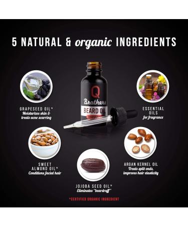 All-Natural Artisan Beard Oil - Conditions Protects Skin & Facial Hair Reduces Itching & Dandruff | International Shipping Available - Buy Online on GoSupps.com