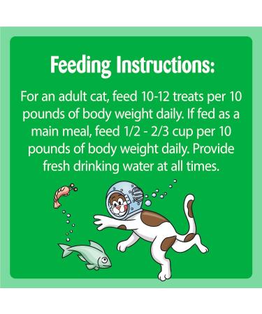 TEMPTATIONS Seafood Medley Cat Treats - Crunchy & Soft, Multiple Sizes - 1.9lb Pack - Buy Online on GoSupps.com