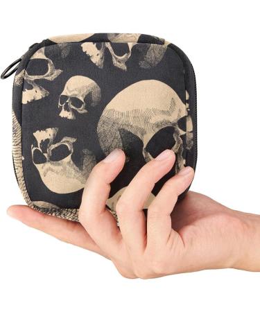 Hand-Drawn Women's Binding Bags | Menstrual Pad & Cup Pockets - Stylish & Portable for All Ages - Buy Online on GoSupps.com