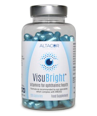AREDS2 VisuBright - Comprehensive Solution for Proactive AMD Support - Expertly formulated to The AREDS2 Study - Helps Slow Progression of Age-Related Macular Degeneration
