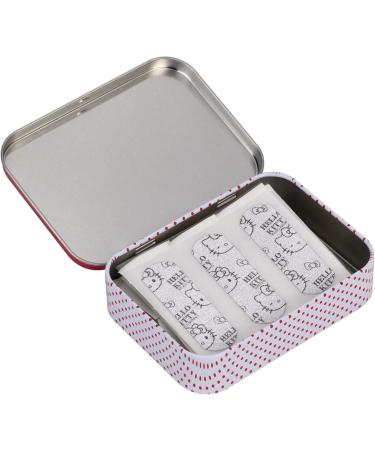 Hello Kitty Red Children's Plaster - Licensed Metal Box with 24 Plasters - Stylish Storage for Kids - Ideal for Backpacks - Buy Online on GoSupps.com