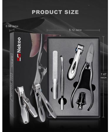 Long Handle Ingrown Nail Clippers Large Wide Jaw Opening Nail Clippers for Seniors Professional Heavy Duty Nail Treatment Pedicure Tool Kit Stainless Steel Nail File Lifter With Wide Jaw Nail Clipper - Buy Online on GoSupps.com