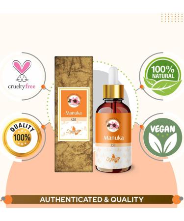 Crysalis Manuka Oil Cosmetic Grade (100 ml / 3.38 fl oz) - Aromatic Botanical Oil for Skin Care Hair Blends & DIY Formulations - Buy Online on GoSupps.com
