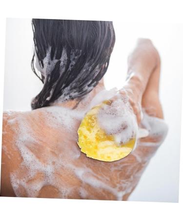 5pcs Exfoliating Sponge Bath Balls - Body Wash Scrubber & Skin Cleaning Shower Sponge - Buy Online on GoSupps.com