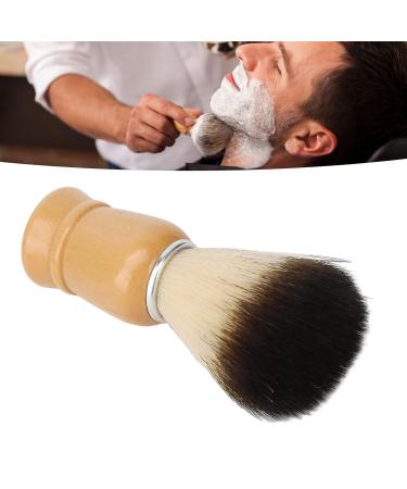 Buy Men's Wooden Beard Brush - Soft Hair Grooming Tool for Daily Use & Rich Foam Cleaning - Buy Online on GoSupps.com