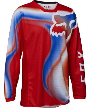 Fox Racing Unisex Kids 180 Toxsyk Jersey Shirt - M Red | Buy Internationally - Top Quality & Style - Buy Online on GoSupps.com