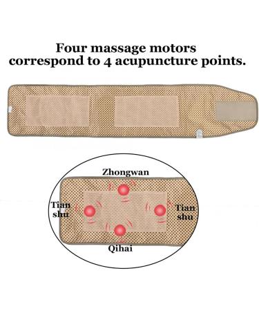 Kehtu Bianstone Bauch Massager - Magnetic Fat Removal Hot Compress Belt with 3 Heating Levels for Pain Relief & Weight Management - Buy Online on GoSupps.com