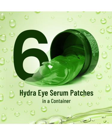 Swiss Beauty Hydra Anti-Wrinkle Eye Serum Patches - Dark Circles Treatment Fine Lines & Wrinkles Relief - Collagen & Aloe Vera Enriched - 60 Pcs - Buy Online on GoSupps.com