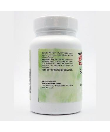 Holly Hill Health Foods B Complex 50 100 Capsules 1 Count (Pack of 100) - Buy Online on GoSupps.com