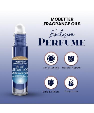 MOBETTER FRAGRANCE OILS Blue Medallion Fragrance Body Oil for Unisex - Buy Online on GoSupps.com