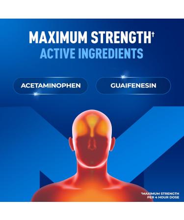Mucinex Rapid+Clear Maximum Strength Cold Medicine & Expectorant Fever Pain Headache & Excess Mucus Relief with Acetaminophen & Guaifenesin Rapid Release Liquid Gels for Adults 16 Count 16 Count (Pack of 1) Liquid Gels - Buy Online on GoSupps.com