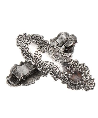 Lurrose Celtic Knots Hair Clips - 2 Retro Silver Hairpins for Women & Girls | International Shipping - Buy Online on GoSupps.com