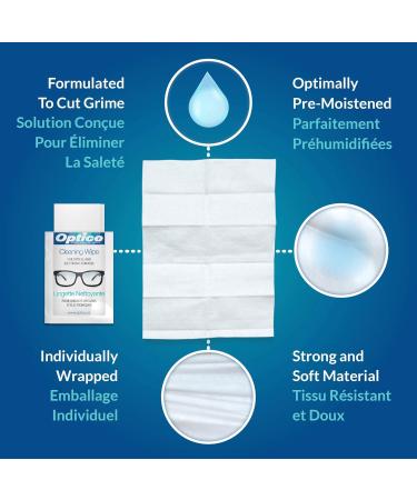 Premium Pre-Moistened Cleaning Cloths - 144 Lens Wipes for Glasses Screens & Cameras | No Spray Needed - Buy Online on GoSupps.com