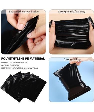 100pcs Black Sanitary Bags for Hygiene | Tampon & Sanitary Napkin Disposal | Ladies Hygiene Solutions - Buy Online on GoSupps.com