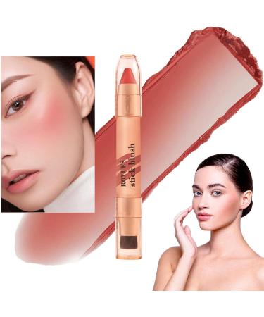 Stick | 2 in 1 Double Stick with Brush | WateMakeup Long Lasting Lip Tint Eye Shadow Makeup Stick for Women Frifer 03# - Buy Online on GoSupps.com