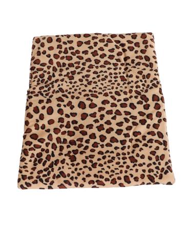 Dog Heating Pad 3 Heating Pads Temperature Control 9W 5V 2A USB Charging 14.6 X 18.5 Inch for Furry Friends (Leopard Print)