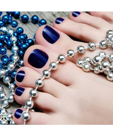 600 Pieces Square Short Acrylic False Toenails | Full Cover Press on Fake Toenail Tips with 2 Nail Files | DIY Foot Decoration for Women, Girls (Transparent) - Buy Online on GoSupps.com