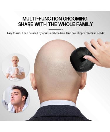 Best Mini Electric Razor for Bald Men - Portable Waterproof Head Shaver with Type-C Charging & LED Display - Buy Online on GoSupps.com