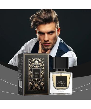 Men's Fragrances Stylish Long Lasting Eau De Parfum Floral Beauty Products Suitable for All Skin Types Gift for Men 7.6x4.4cm Black - Buy Online on GoSupps.com