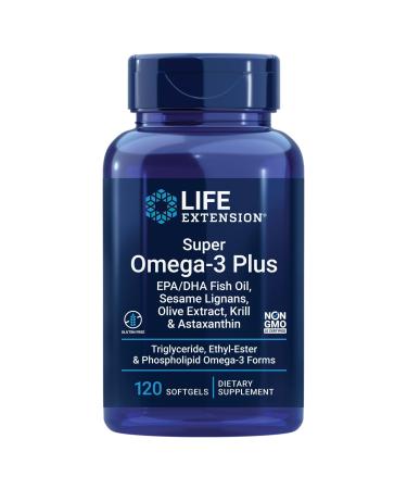 Life Extension Super Omega-3 Plus 120 Softgels