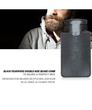 Premium Men's Beard Brush & Care Set | Double-Sided Comb Shaving Soap & Scissors for Perfect Beard Styling - Buy Online on GoSupps.com