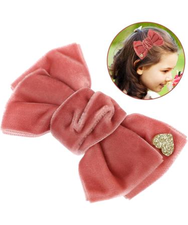 Toyvian 2 Pairs Hair Accessories Bowknot Alligator Clips Bow Hair Barrettes Toddler Bows Velour Barrettes Teens Hair Clips Girl Bow Hair Ornament Hair Bow Autumn and Winter Baby Girl - Buy Online on GoSupps.com