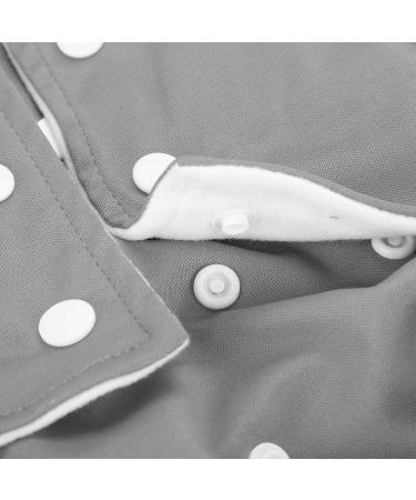 Buy Washable Adult Diapers | Adjustable Incontinence Care Cloth Diapers | Easy Dry Gray Pocket Diaper Cover - Buy Online on GoSupps.com