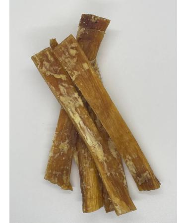 Bullsters Dog Treats Bones Chews All Natural 1 Ingredient with No Additives No Preservatives Steroid Free for Small Medium Large Dogs Beef Backstrap Approx 7" Pack of 5 - Buy Online on GoSupps.com