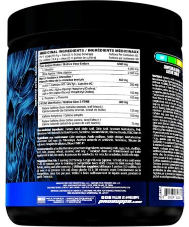Hyde-Nightmare Pre-Workout Powder | Intense Energy Mental Focus Muscle Pump Pre-Workout | 4g L-Citrulline 2.5g Beta-Alanine 300mg Caffeine 100mg Alpha GPC | 60 Servings (Black N' Blueberry) Black N' Blueberry 60 Servings - Buy Online on GoSupps.com