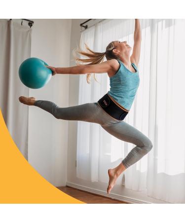 Si Belt Sacroiliac Pain Relief Belt for Women & Men - Sciatica Hip & Lower Back Support | Black Regular Size - Buy Online on GoSupps.com