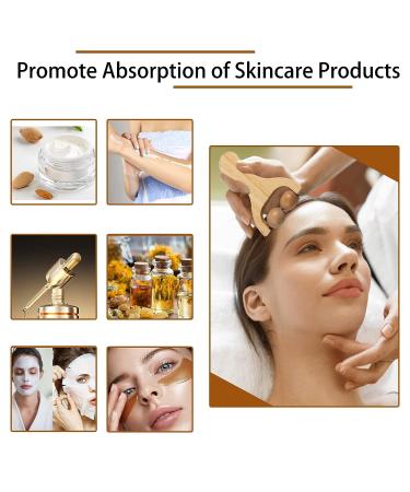 7PCS Wood Facial Therapy Kit | Wooden Face Massage Tools Set for Lymphatic Drainage, Anti-Cellulite, & Wrinkle Relief - Buy Online on GoSupps.com