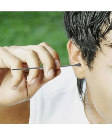 Stainless Steel Ear Cleaning Tools - 2 Sets of Portable Black Spiral Scrapers for Ear Wax Removal and Storage - Reusable and Easy to Use for Men, Kids, and Home Cleaning - Healeved - Buy Online on GoSupps.com